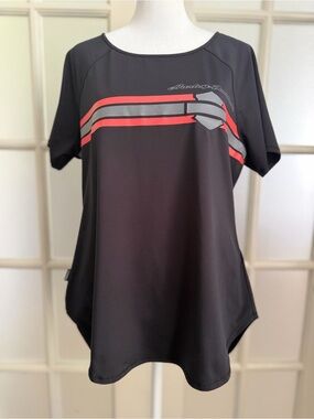 Harley-Davidson Women's Performance Open Back Short Sleeve Tee Shirt